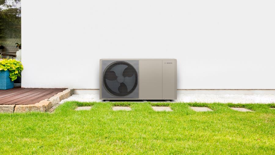 Bosch introduceert lucht-waterwarmtepomp zonder binnenunit