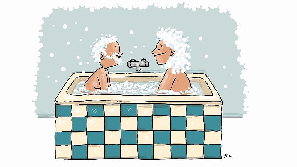 Belgen erg zuinig in de badkamer
