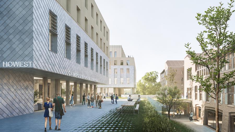 Howest annonce un nouveau campus à Bruges pour plus de 5.000 étudiants