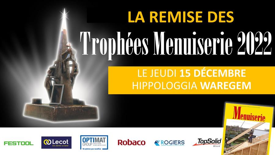 La remise des Trophées Menuiserie2022
