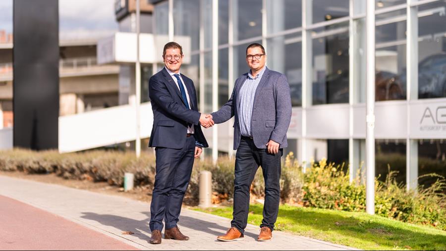 Van Mossel pose le pied en Flandre orientale