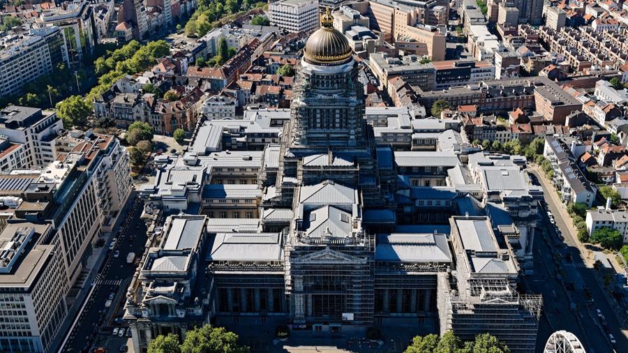 Etude de faisabilité pour la restauration intérieure du Palais de justice de Bruxelles