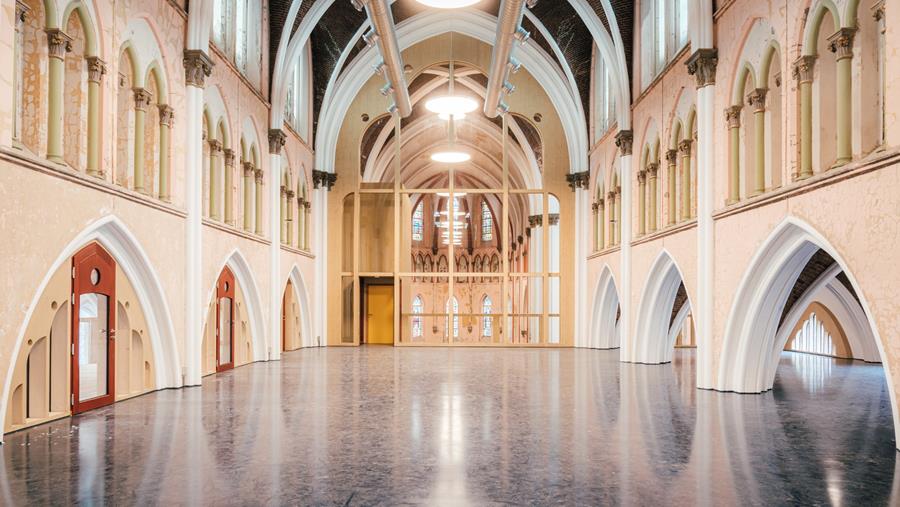 L'église du Sacré-Cœur dans le quartier de Dampoort à Gand rouvre ses portes