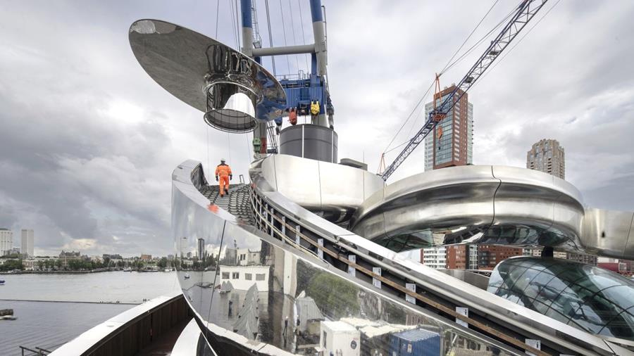 Nieuw architectonisch icoon verrijst aan de skyline van Rotterdam