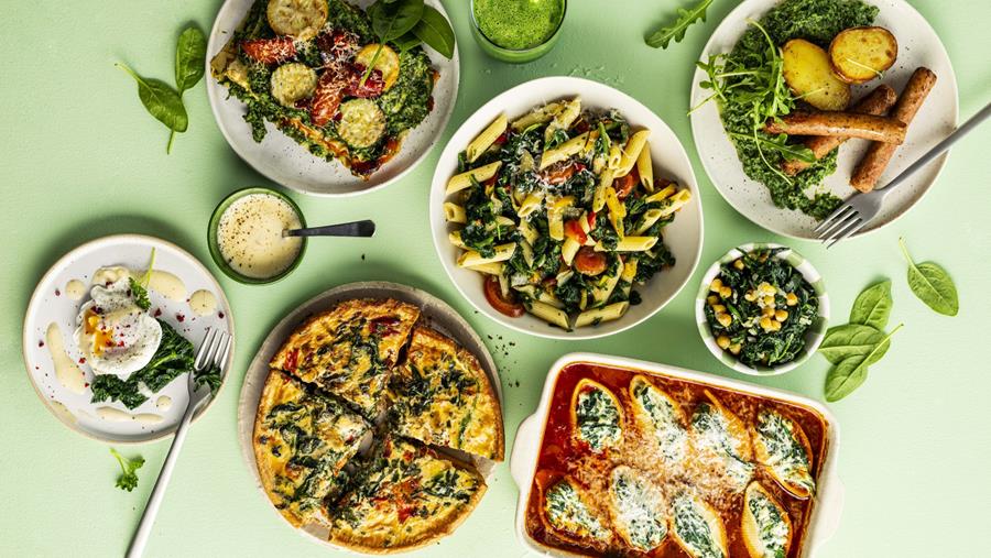 Nouveaux produits à base d'épinards chez Ardo