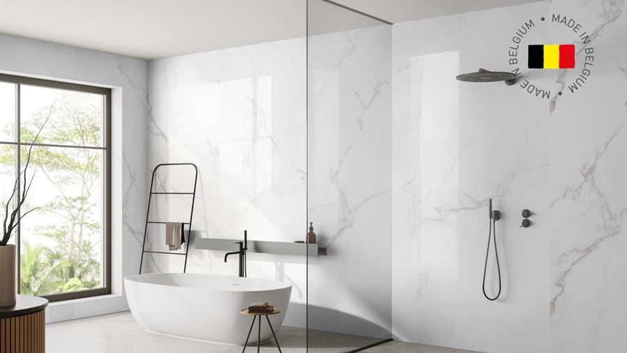 Des revêtements muraux durables pour la salle de bains