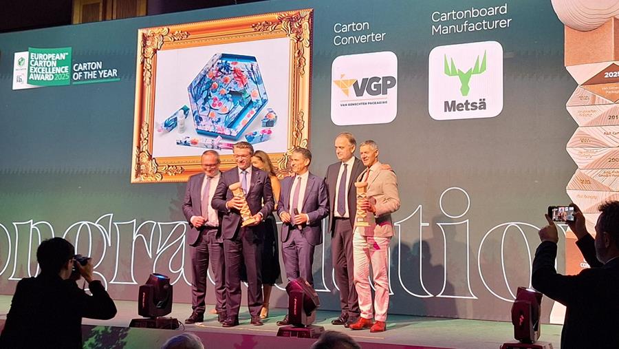 Van Genechten Packaging remporte cinq 'European Carton Excellence Awards'