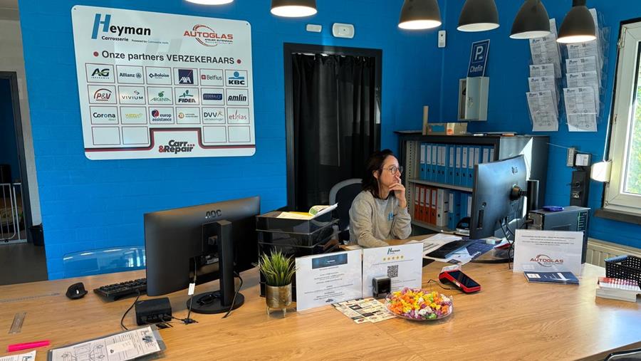 Carr&Repair booste les activités de la Carrosserie Heyman