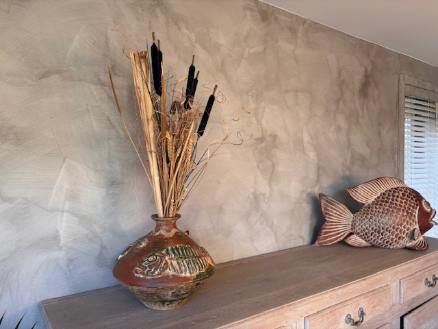 Een zachte betonlook die warmte ademt