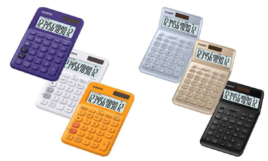 Casio donne de l'allure aux calculatrices