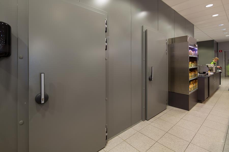 La chambre froide garantit un stockage optimal du produit